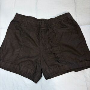 Old Navy Women's Athletic Drawstring Shorts — Dark Brown